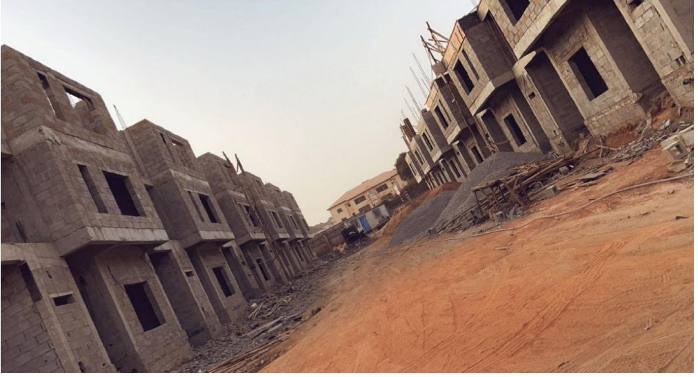 Second-floor construction stage at Rosewood Garden Estate
